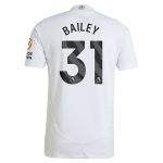 aston villa adidas away authentic shirt 2024-25 with bailey 31 printing Collection - Official Aston Villa Kits