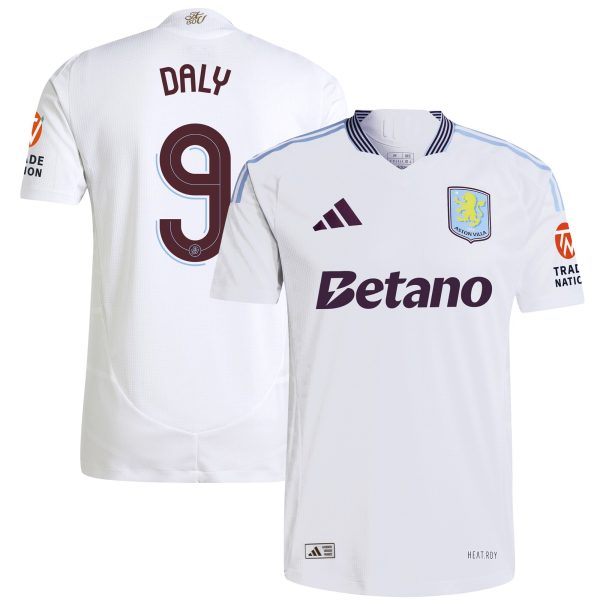 aston villa adidas away authentic shirt 2024-25 with daly 9 cup printing Collection - Official Aston Villa Kits