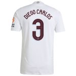 aston villa adidas away authentic shirt 2024-25 with diego carlos 3 cup printing Collection - Official Aston Villa Kits