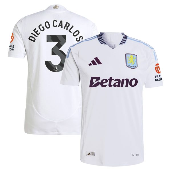 aston villa adidas away authentic shirt 2024-25 with diego carlos 3 printing Collection - Official Aston Villa Kits