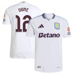 aston villa adidas away authentic shirt 2024-25 with digne 12 cup printing Collection - Official Aston Villa Kits