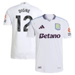 aston villa adidas away authentic shirt 2024-25 with digne 12 printing Collection - Official Aston Villa Kits