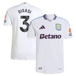 aston villa adidas away authentic shirt 2024-25 with disasi 3 printing Collection - Official Aston Villa Kits