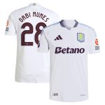 aston villa adidas away authentic shirt 2024-25 with gabi nunes 28 cup printing Collection - Official Aston Villa Kits