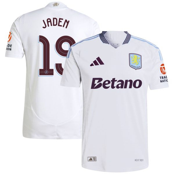 aston villa adidas away authentic shirt 2024-25 with jaden 19 cup printing Collection - Official Aston Villa Kits