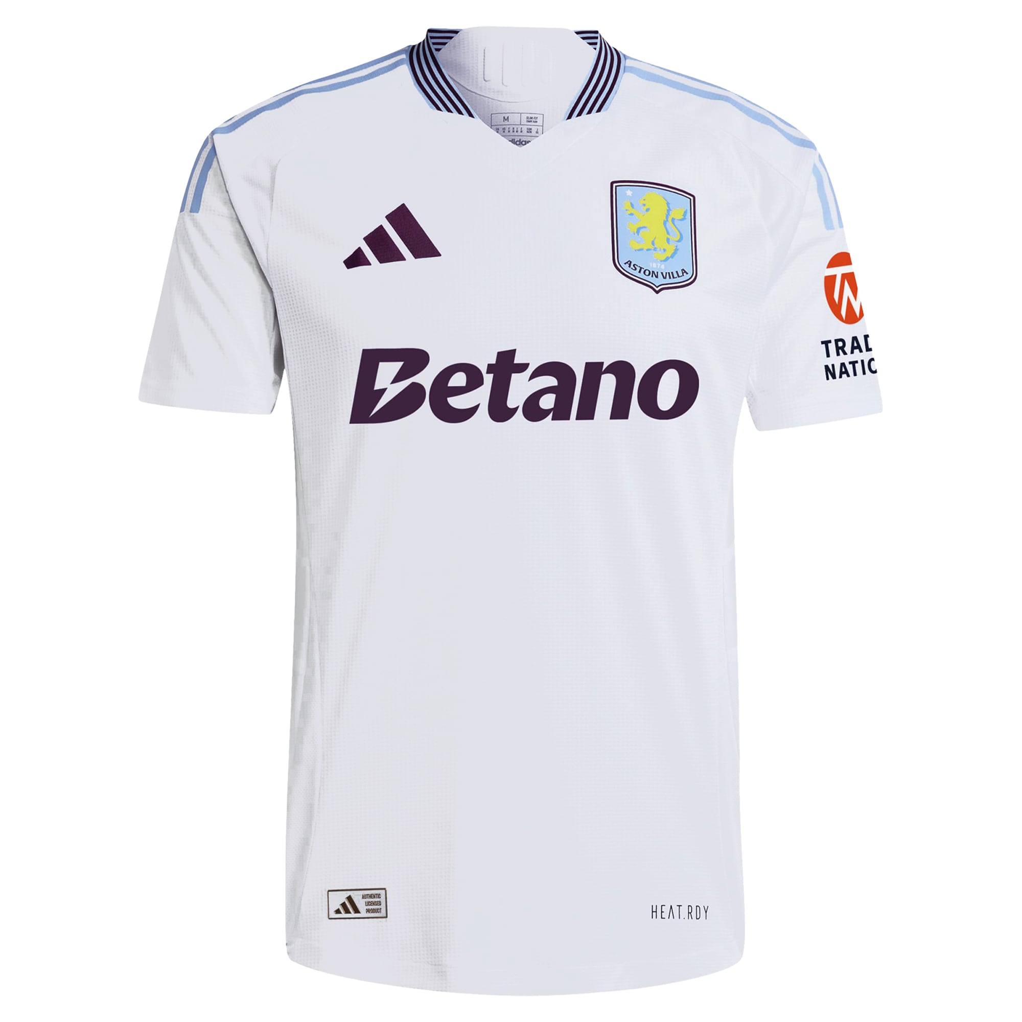 aston villa adidas away authentic shirt 2024-25 with konsa 4 printing Collection - Official Aston Villa Kits