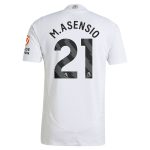 aston villa adidas away authentic shirt 2024-25 with m.asensio 21 printing Collection - Official Aston Villa Kits