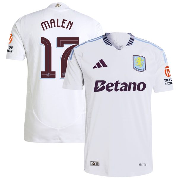 aston villa adidas away authentic shirt 2024-25 with malen 17 cup printing Collection - Official Aston Villa Kits