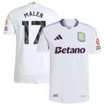 aston villa adidas away authentic shirt 2024-25 with malen 17 printing Collection - Official Aston Villa Kits