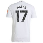 aston villa adidas away authentic shirt 2024-25 with malen 17 printing Collection - Official Aston Villa Kits