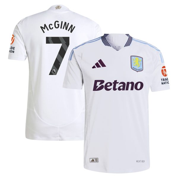 aston villa adidas away authentic shirt 2024-25 with mcginn 7 printing Collection - Official Aston Villa Kits