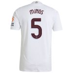 aston villa adidas away authentic shirt 2024-25 with mings 5 cup printing Collection - Official Aston Villa Kits