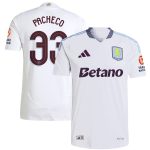 aston villa adidas away authentic shirt 2024-25 with pacheco 33 cup printing Collection - Official Aston Villa Kits