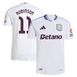 aston villa adidas away authentic shirt 2024-25 with robinson 11 cup printing Collection - Official Aston Villa Kits