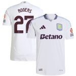 aston villa adidas away authentic shirt 2024-25 with rogers 27 cup printing Collection - Official Aston Villa Kits