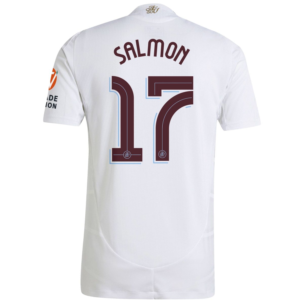 aston villa adidas away authentic shirt 2024-25 with salmon 17 cup printing Collection - Official Aston Villa Kits