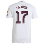 aston villa adidas away authentic shirt 2024-25 with salmon 17 cup printing Collection - Official Aston Villa Kits