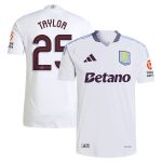 aston villa adidas away authentic shirt 2024-25 with taylor 25 cup printing Collection - Official Aston Villa Kits