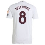 aston villa adidas away authentic shirt 2024-25 with tielemans 8 cup printing Collection - Official Aston Villa Kits