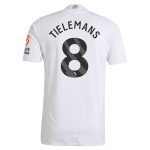 aston villa adidas away authentic shirt 2024-25 with tielemans 8 printing Collection - Official Aston Villa Kits