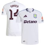 aston villa adidas away authentic shirt 2024-25 with turner 14 cup printing Collection - Official Aston Villa Kits