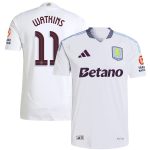 aston villa adidas away authentic shirt 2024-25 with watkins 11 cup printing Collection - Official Aston Villa Kits