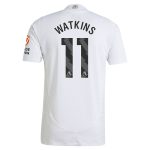 aston villa adidas away authentic shirt 2024-25 with watkins 11 printing Collection - Official Aston Villa Kits