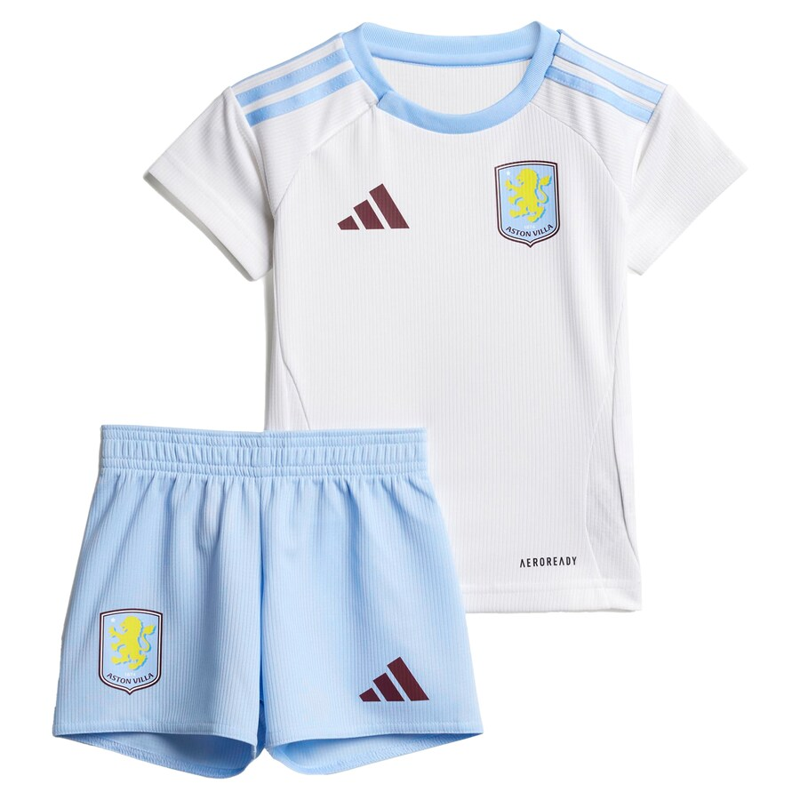 aston villa adidas away baby kit 2024-25 with a.garcía 16 printing Collection - Official Aston Villa Kits