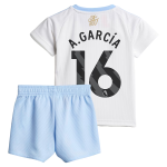 aston villa adidas away baby kit 2024-25 with a.garcía 16 printing Collection - Official Aston Villa Kits