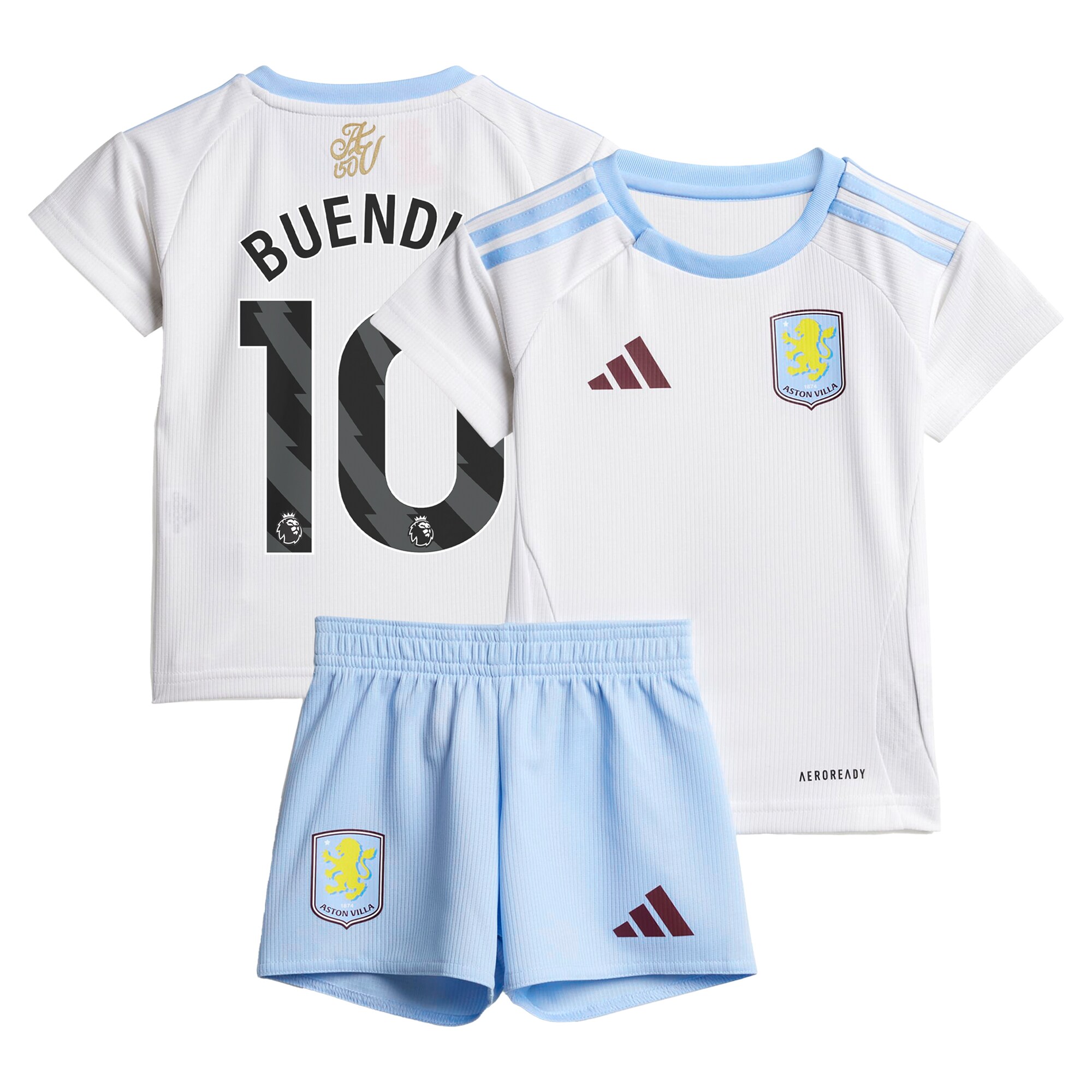 aston villa adidas away baby kit 2024-25 with buendia 10 printing Collection - Official Aston Villa Kits
