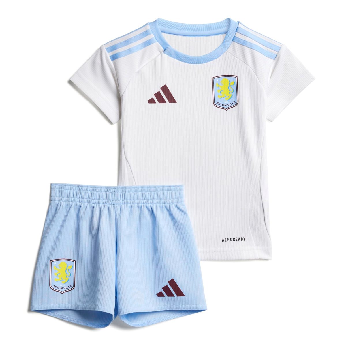 aston villa adidas away baby kit 2024-25 with custom printing Collection - Official Aston Villa Kits