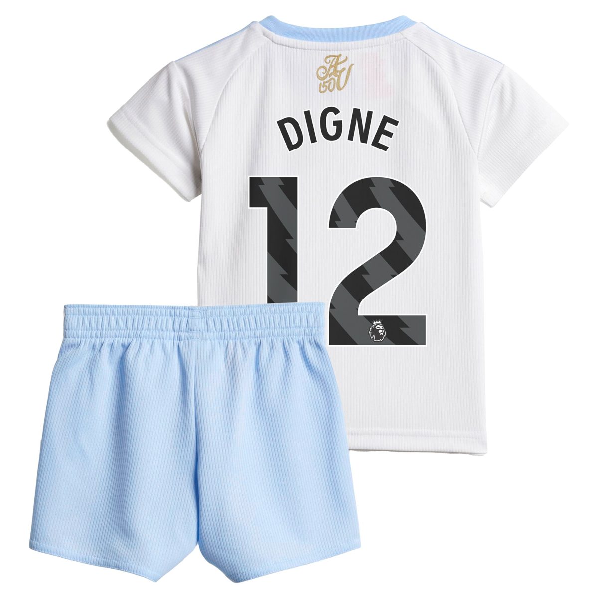 aston villa adidas away baby kit 2024-25 with digne 12 printing Collection - Official Aston Villa Kits
