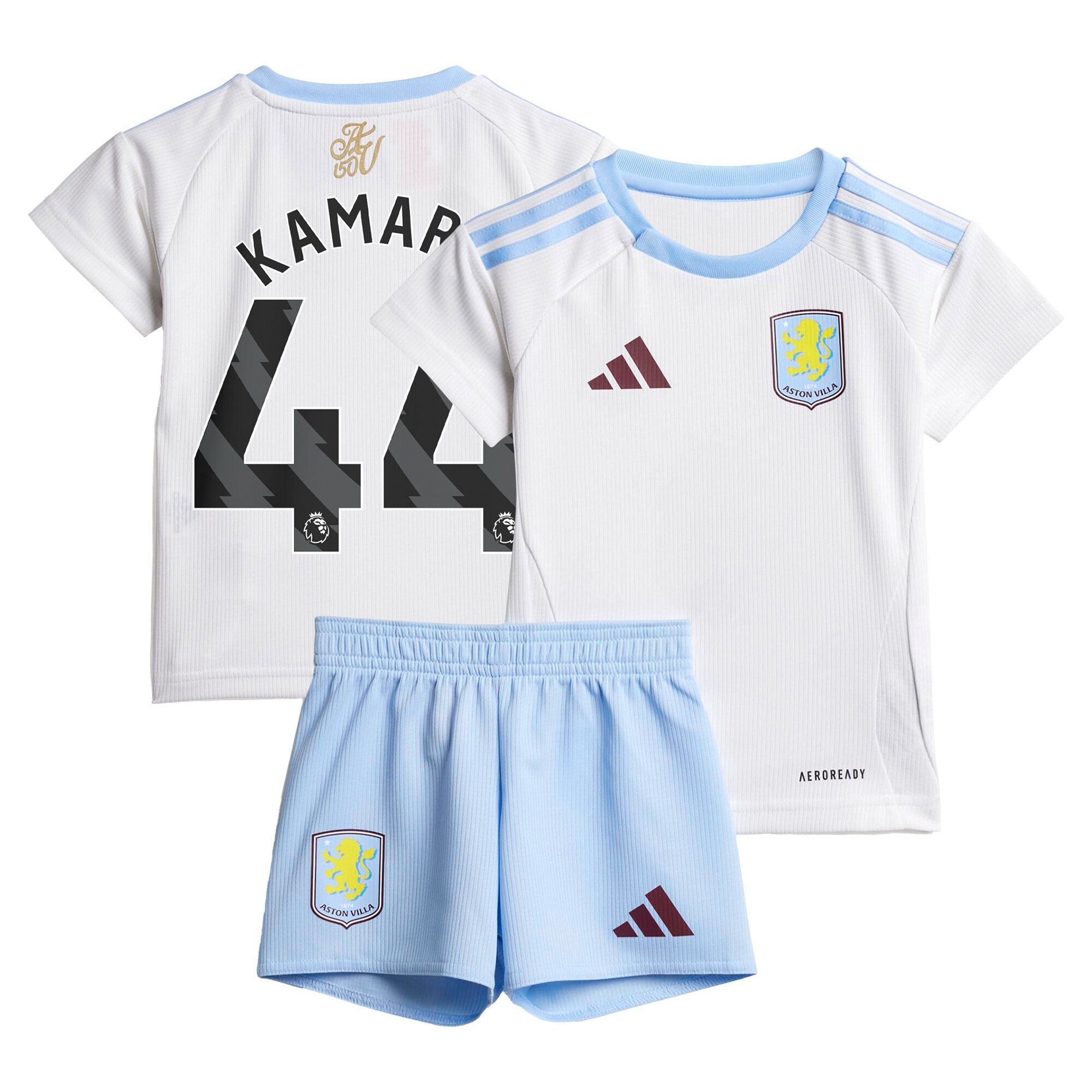 aston villa adidas away baby kit 2024-25 with kamara 44 printing Collection - Official Aston Villa Kits