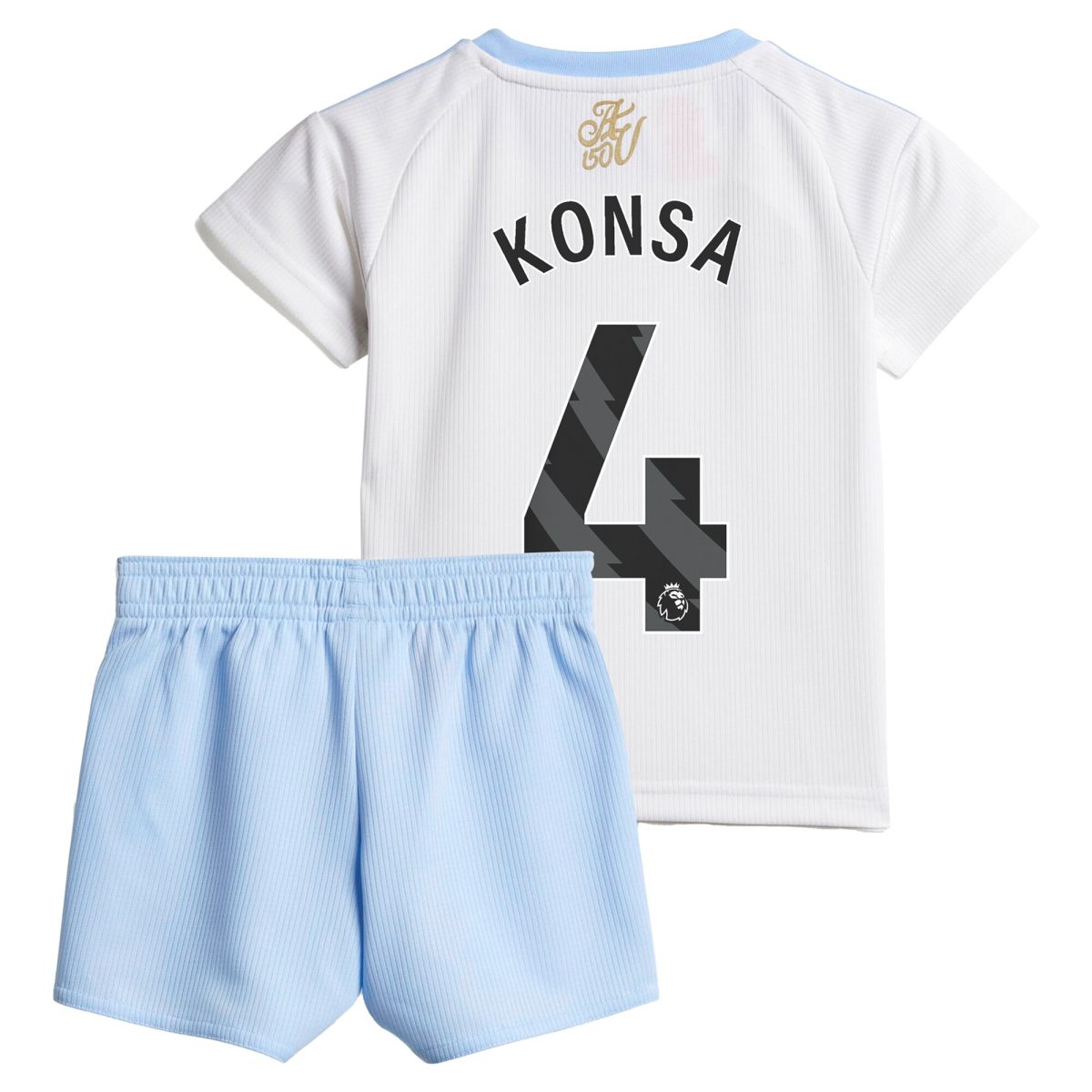 aston villa adidas away baby kit 2024-25 with konsa 4 printing Collection - Official Aston Villa Kits