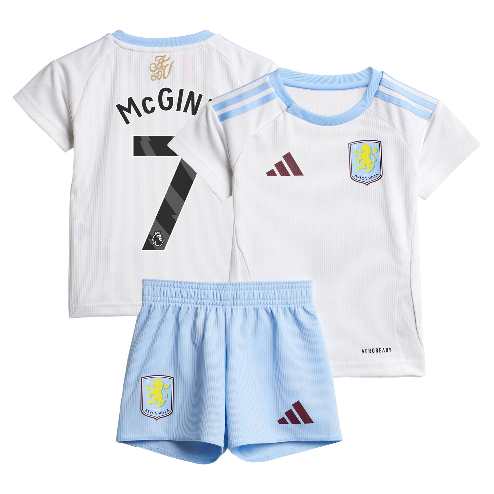 aston villa adidas away baby kit 2024-25 with mcginn 7 printing Collection - Official Aston Villa Kits