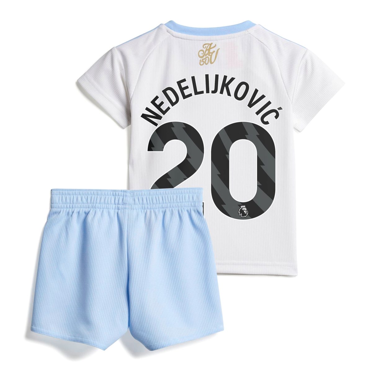 aston villa adidas away baby kit 2024-25 with nedeljković 20 printing Collection - Official Aston Villa Kits