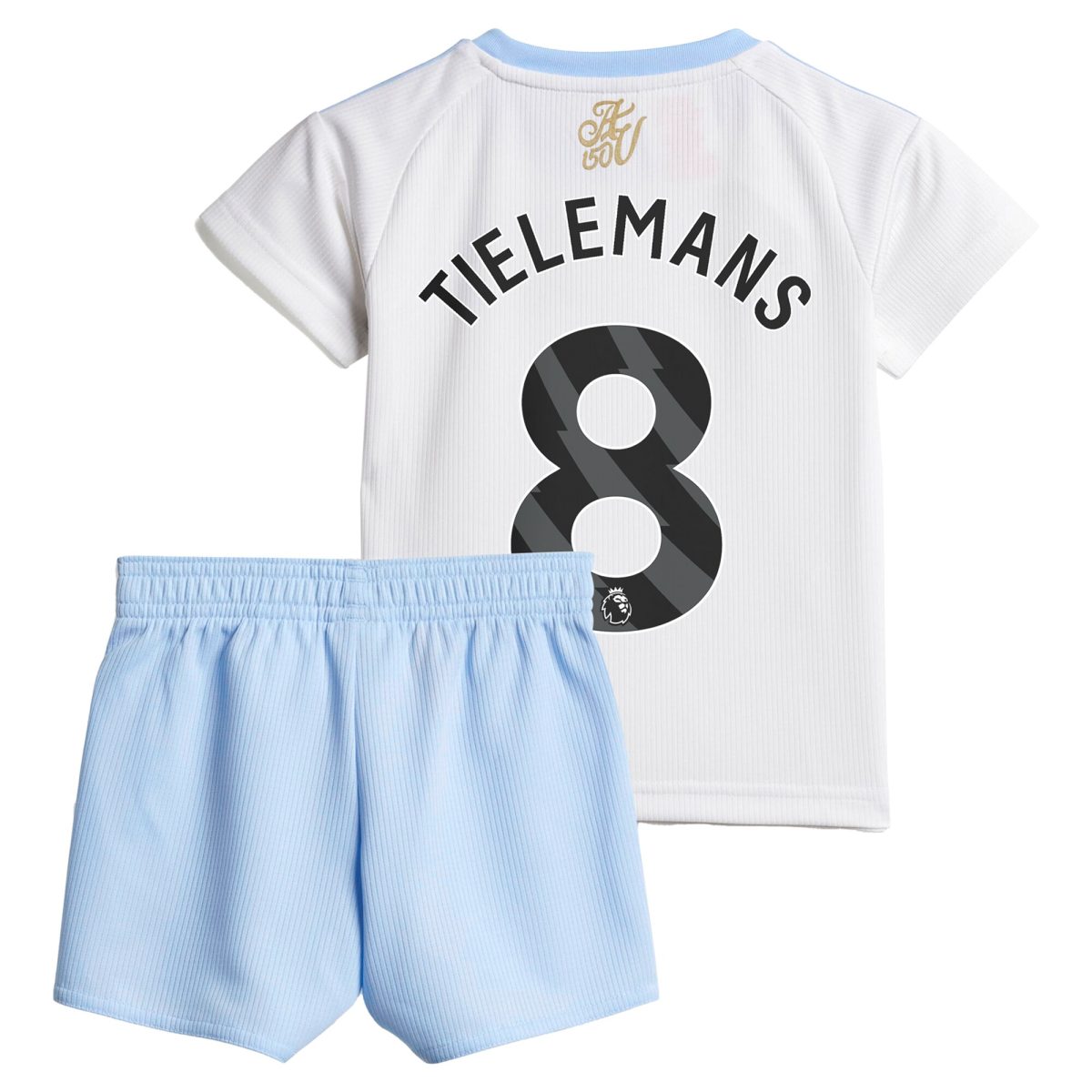 aston villa adidas away baby kit 2024-25 with tielemans 8 printing Collection - Official Aston Villa Kits