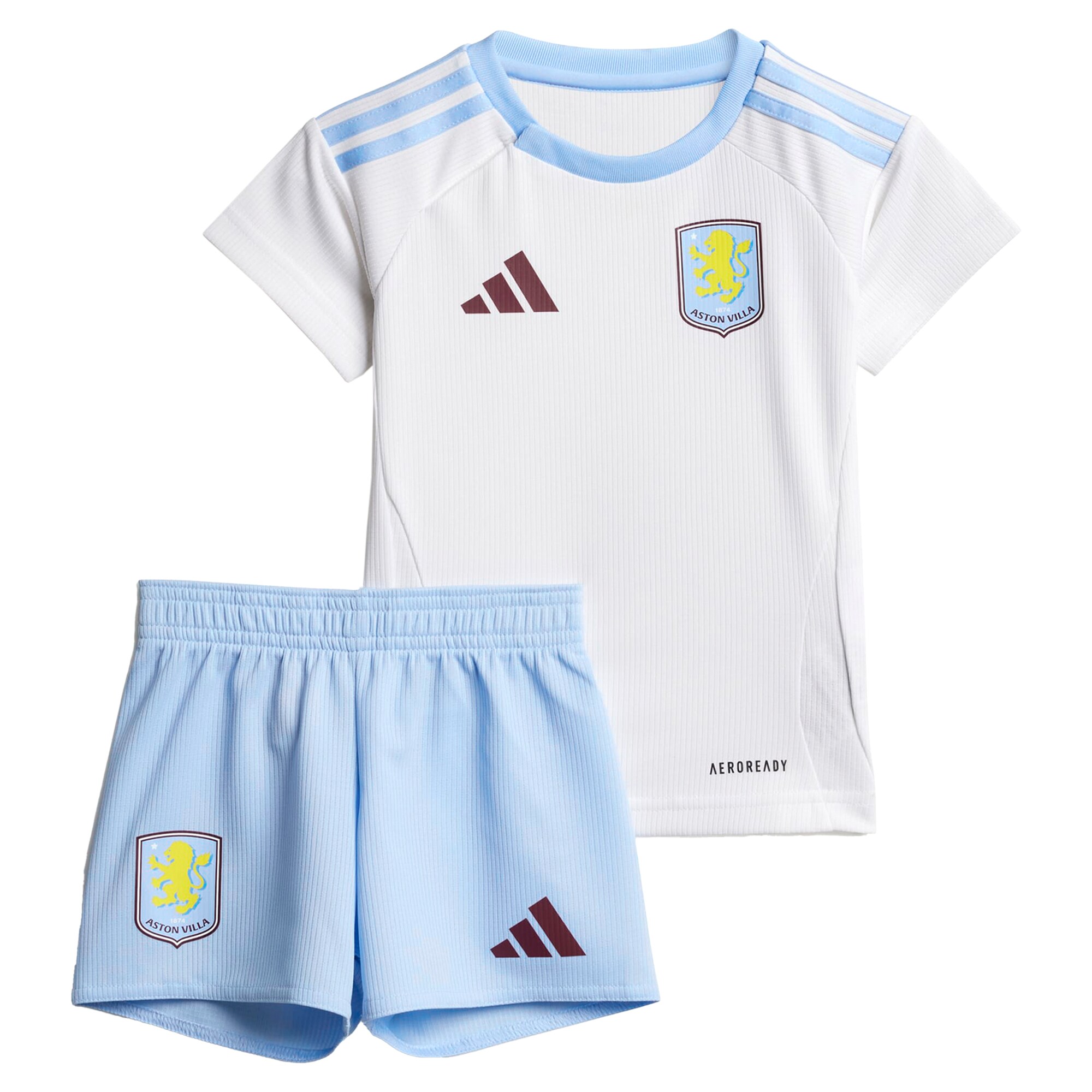 aston villa adidas away baby kit 2024-25 with watkins 11 printing Collection - Official Aston Villa Kits
