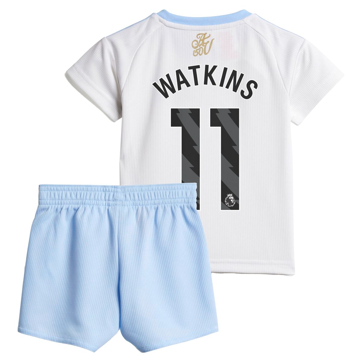 aston villa adidas away baby kit 2024-25 with watkins 11 printing Collection - Official Aston Villa Kits