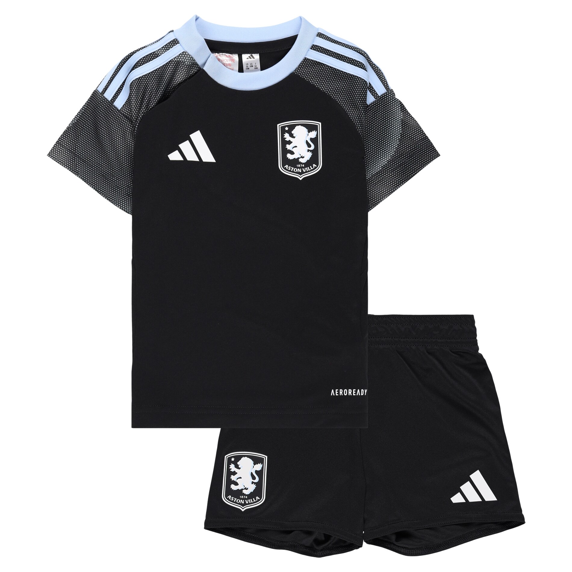 aston villa adidas away baby kit 2025-26 with custom printing Collection - Official Aston Villa Kits