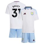 aston villa adidas away mini kit 2024-25 with bailey 31 printing Collection - Official Aston Villa Kits