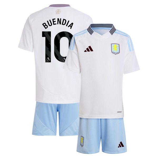 aston villa adidas away mini kit 2024-25 with buendia 10 printing Collection - Official Aston Villa Kits