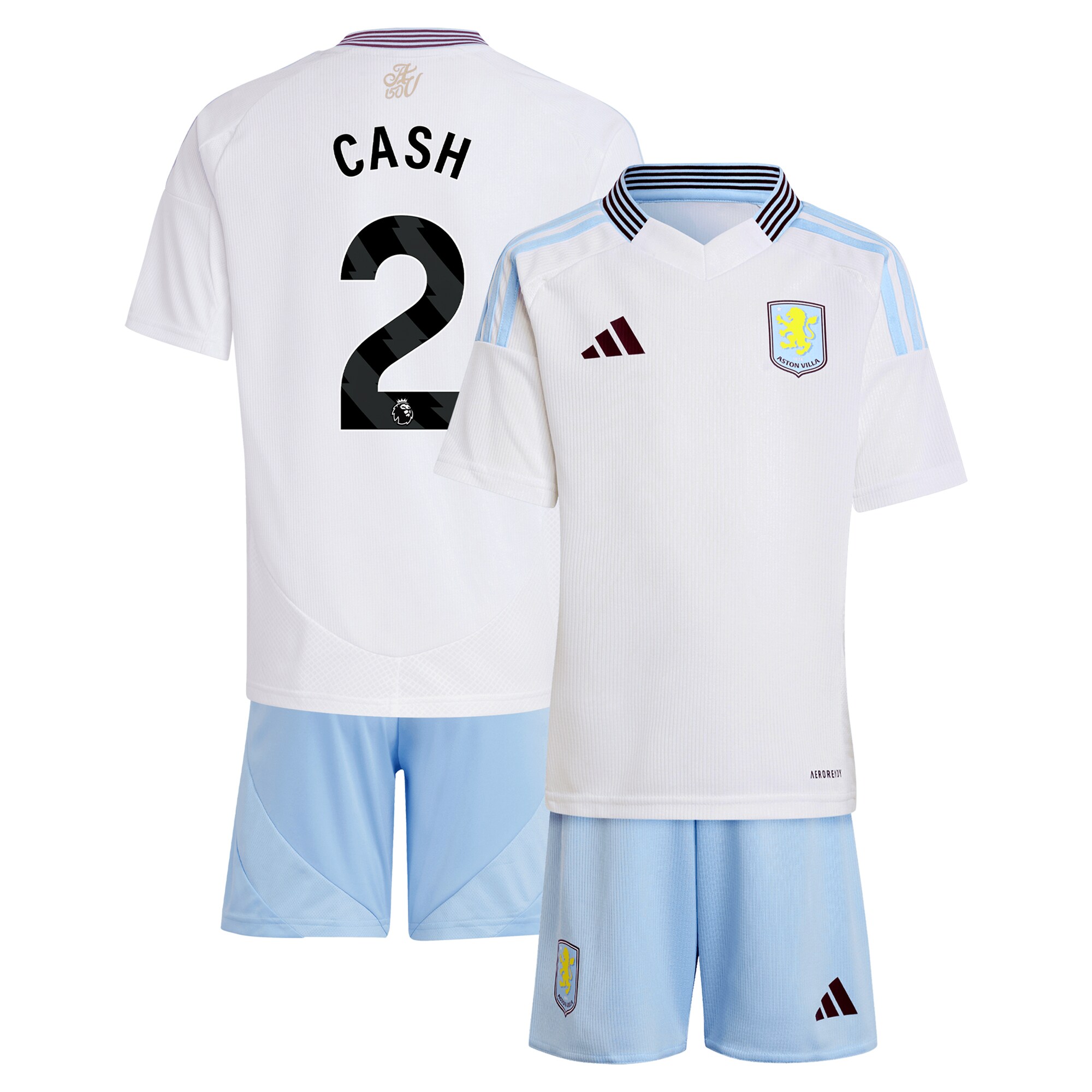 aston villa adidas away mini kit 2024-25 with cash 2 printing Collection - Official Aston Villa Kits