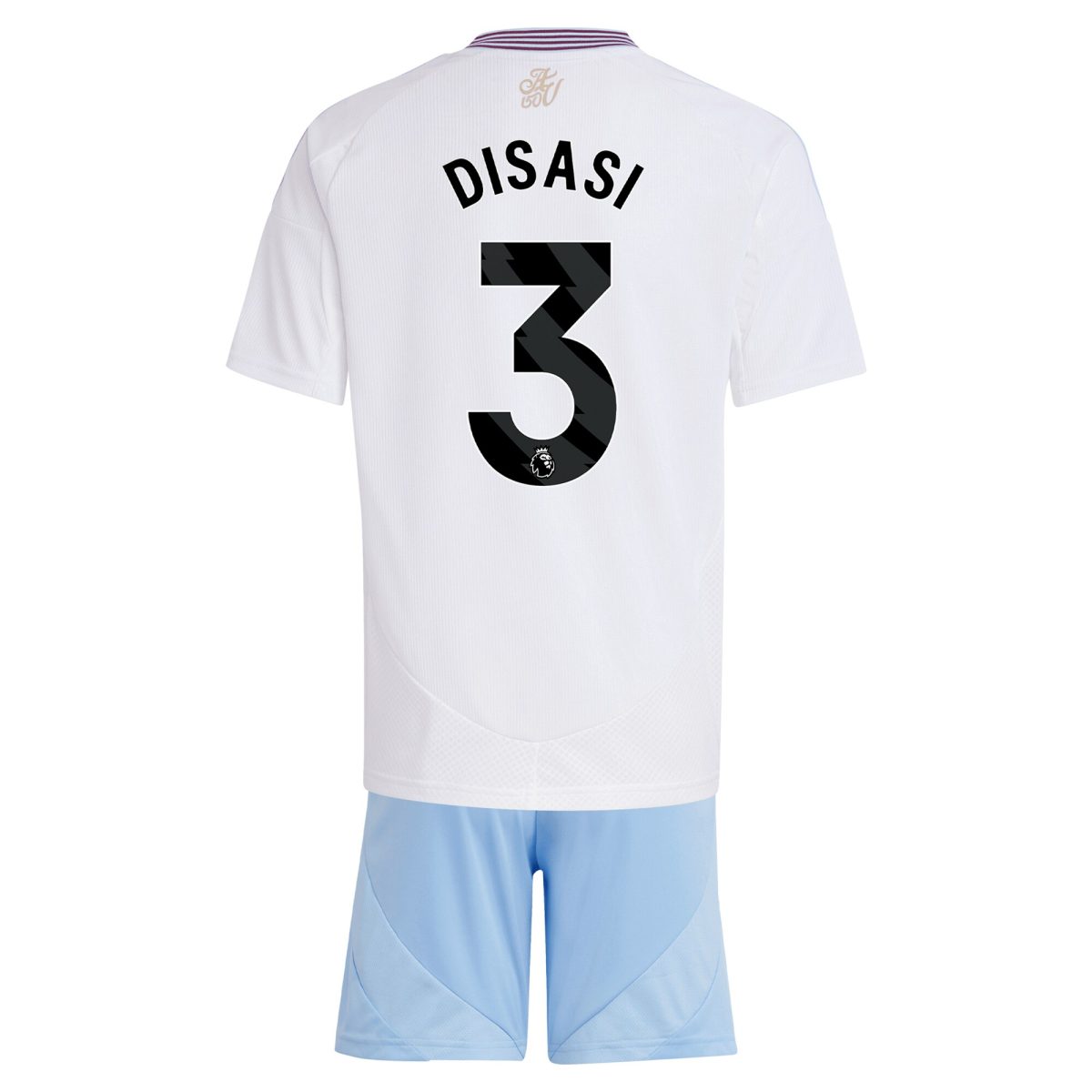 aston villa adidas away mini kit 2024-25 with disasi 3 printing Collection - Official Aston Villa Kits