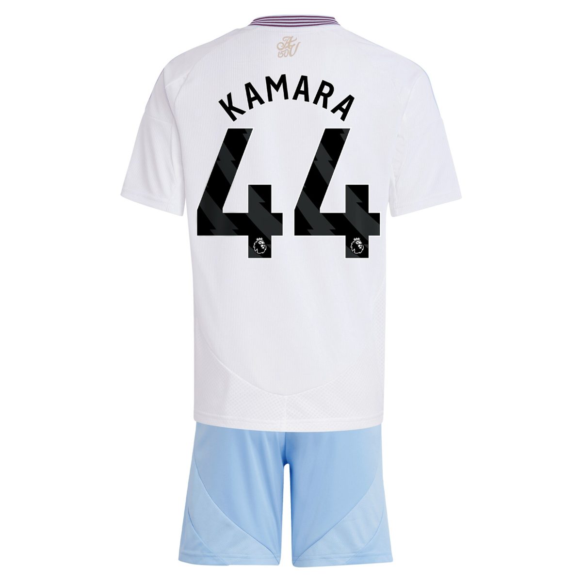 aston villa adidas away mini kit 2024-25 with kamara 44 printing Collection - Official Aston Villa Kits
