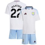 aston villa adidas away mini kit 2024-25 with maatsen 22 printing Collection - Official Aston Villa Kits