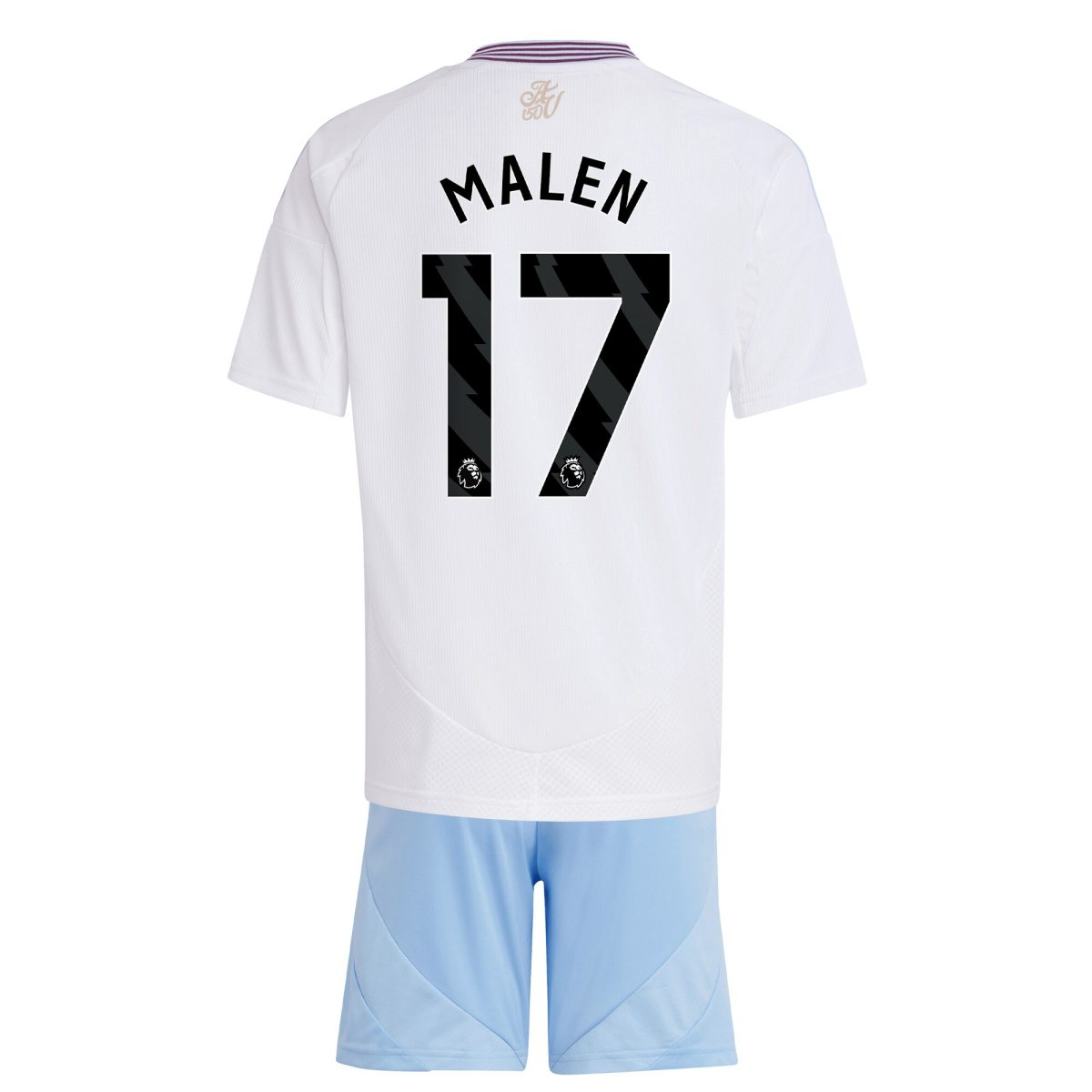 aston villa adidas away mini kit 2024-25 with malen 17 printing Collection - Official Aston Villa Kits