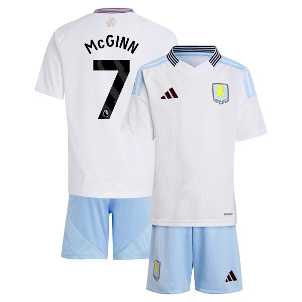 aston villa adidas away mini kit 2024-25 with mcginn 7 printing Collection - Official Aston Villa Kits