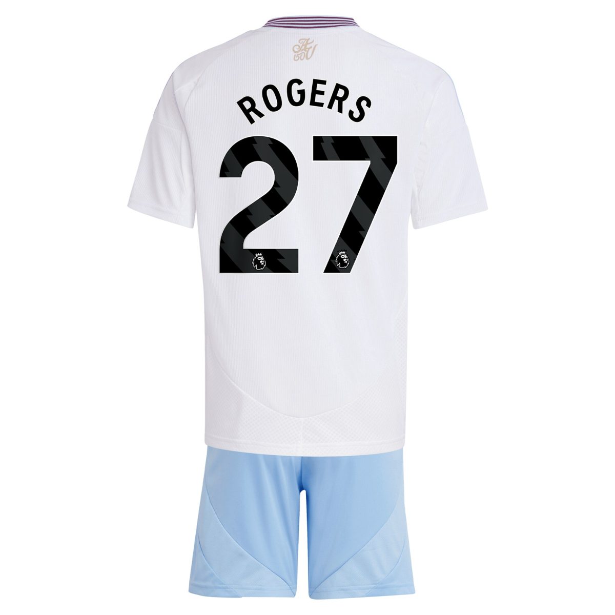 aston villa adidas away mini kit 2024-25 with rogers 27 printing Collection - Official Aston Villa Kits