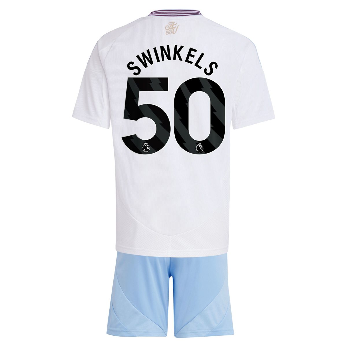 aston villa adidas away mini kit 2024-25 with swinkels 50 printing Collection - Official Aston Villa Kits